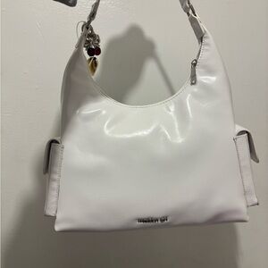 Steve Madden/ Madden Girl White Shoulder Bag